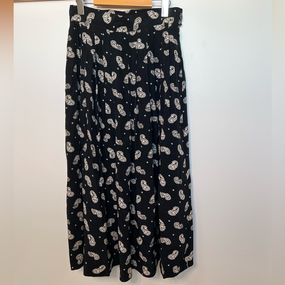 Vintage Paisley Skirt size 8